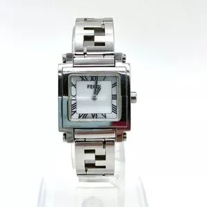 Fendi Watch  002-6000L-134 24mm Women\'s Whites X Silver Fendi White Wristwatches for sale | eBay main image 3